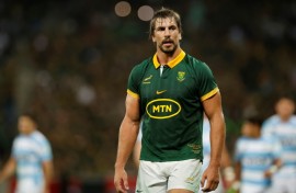 South Africa lock Eben Etzebeth is back in action for Sharks in the URC after four months on the sidelines