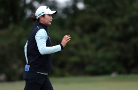 Liu Yan of China shared the lead after the first round of the LA Championship