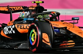 Lando Norris on song in Jeddah practice