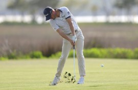 American Justin Thomas has a two-shot lead after two rounds of the US PGA Tour's RBC Heritage in South Carolina