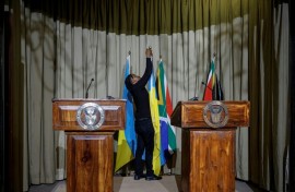 Zelensky's visit to South Africa had been meant as an effort to strengthen Ukraine's ties with the continent