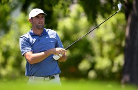 World number one Scottie Scheffler of the United States matched the lowest 72-hole score in PGA tour history to take a wire-to-wire victory at the CJ Cup Byron Nelson tournament