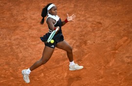 Coco Gauff came from a set down to beat Victoria Mboko on Friday