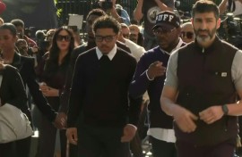 Lawyers and family members of Sean 'Diddy' Combs arrive at court for sex trafficking trial