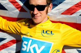 Bradley Wiggins won the Tour de France in 2012