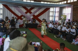 Joyce Malindi, 72, took part in the beauty pageant where grace and resilience took centre stage
