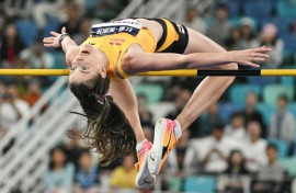 Ukraine's Olympic high jump champion Yaroslava Mahuchikh will compete in the Golden Grand Prix in Tokyo on Sunday
