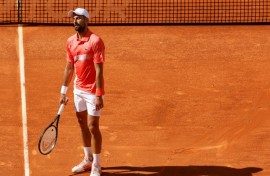 Novak Djokovic lost his first two matches on clay this year
