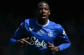 Everton midfielder Abdoulaye Doucoure