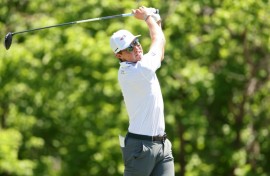 Ben Griffin (pictured) shared the lead in Fort Worth with German Matti Schmid