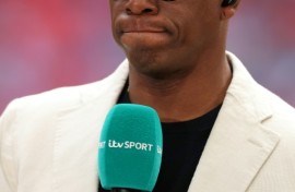 Former Arsenal striker Ian Wright is now a football pundit