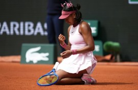 Naomi Osaka has an 8-7 record at Roland Garros and has never gone beyond the third round