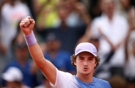 Joao Fonseca is tipped to make it to the top like his compatriot Gustavo Kuerten, a three-time French Open champion