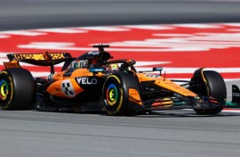 McLaren's Oscar Piastri is three points ahead of team-mate Lando Norris in the standings