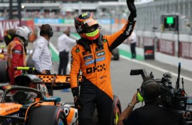 McLaren's Oscar Piastri took his fourth pole of the season in Barcelona
