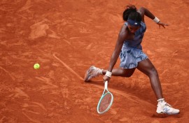 US second seed Coco Gauff beat Czech Marie Bouzkova for the first time in three meetings