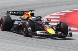 Red Bull's Max Verstappen was hit with a 10-second penalty in the closing stages of the Spanish Grand Prix which resulted in him finishing 10th