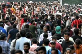 Crowds of cricket fans had come out to celebrate and welcome home their heroes, Royal Challengers Bengaluru, after they beat Punjab Kings in a roller-coaster IPL cricket final on Tuesday night