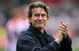 Tottenham are closing in on Brentford boss Thomas Frank