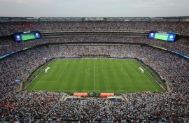The MetLife Stadium in East Rutherford, New Jersey, which will stage the final of next year's World Cup staged in the US, Canada and Mexico