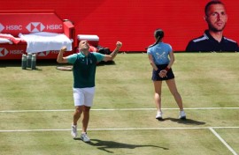 Daniel Evans shocked Frances Tiafoe in the first day at Queen's Club
