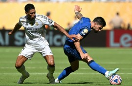 Jude Bellingham's Real Madrid were held to a 1-1 draw by Al-Hilal in Miami