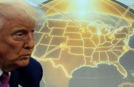US President Donald Trump has claimed the missile shield would be capable of intercepting missiles even 'from other sides of the world'