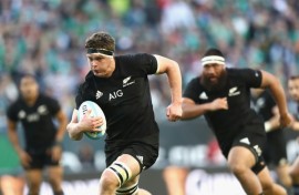 Scott Barrett will captain the All Blacks against France