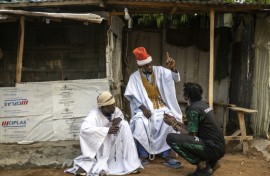 Dambe fighters seek advice from their spiritual guides