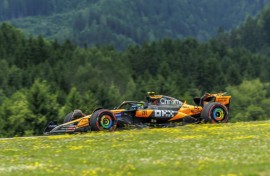Lando Norris has dominated free practice at the Austrian Grand Prix