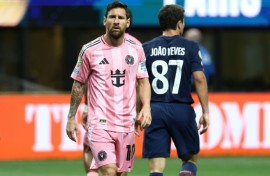Inter Miami forward Lionel Messi could not prevent his side falling to a heavy defeat by Paris Saint-Germain