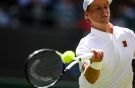 Jannik Sinner cruised to victory against Luca Nardi at Wimbledon