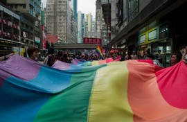 Support for same-sex marriage in Hong Kong has grown over the past decade and hit 60 percent in 2023, according to a survey conducted jointly by three universities
