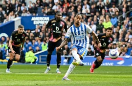 Chelsea have signed Brighton striker Joao Pedro