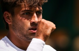 Italy's Flavio Cobolli has surprised himself with his success on grass