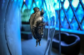 France holds several artefacts from Ivory Coast, like this mask at the Quai Branly museum in Paris