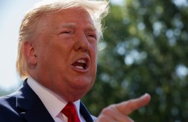 US President Donald Trump has denied spending time at the US Virgin Islands home where Jeffrey Epstein is said to have trafficked underage girls