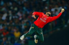 A brilliant catch by Bangladesh's Shamim Hossain to dismiss Kusal Mendis could not stop Sri Lanka marching to victory in the first T20