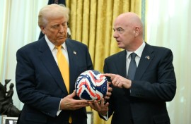 FIFA chief Gianni Infantino has visited President Donald Trump at the White House several times