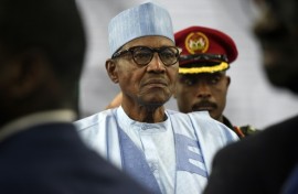 Muhammadu Buhari, shown here in 2023, first led Nigeria as a military strongman and later was elected president