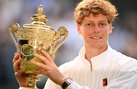Italy's Jannik Sinner won his first Wimbledon title on Sunday