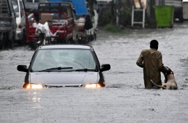Heavy rains have been linked to 54 deaths in the last 24 hours in Pakistan, taking the toll to about 180 since the arrival of the monsoon in late June