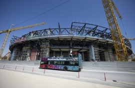 Barcelona's Camp Nou stadium was due to hold a friendly in August but will not be reopened until September