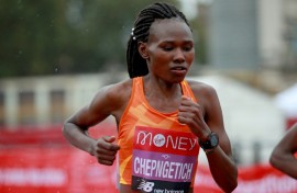 Women's marathon world record holder Ruth Chepngetich is facing a lengthy ban for doping