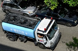 Beirut residents complain that buying trucked-in water is an undue financial burden