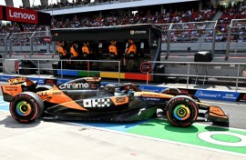 Oscar Piastri edged McLaren team-mate Lando Norris in the final practice session of the Hungarian Grand Prix