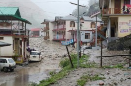 Rescue teams deployed to India's Uttarakhand state where flash flooding washed out a town in the tourist region of Dharali