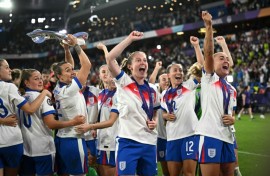 Five England players have been nominated for the women's Ballon d'Or after retaining their Euros crown