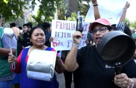 Bolivians have repeatedly taken to the streets in recent months to protest the government's handling of the economic crisis