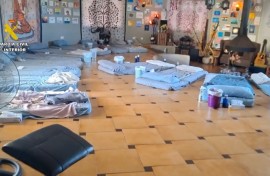 The gang is suspected of holding retreats at a villa where several people took hallucinogenic drugs